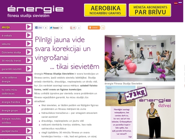 Energie centrs, Conventus Fitness, SIA