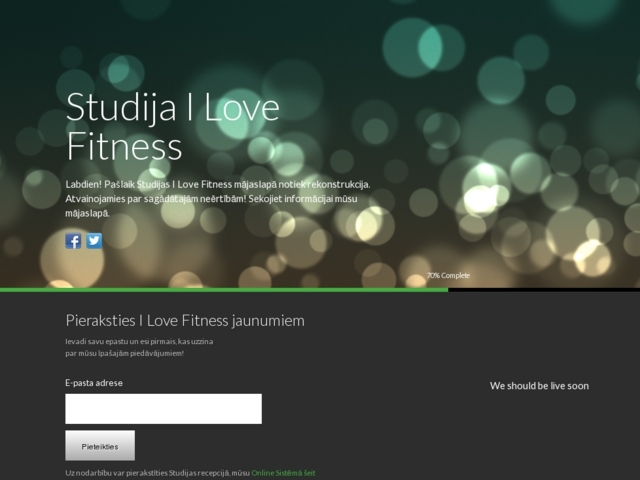 I Love Fitness studija, 