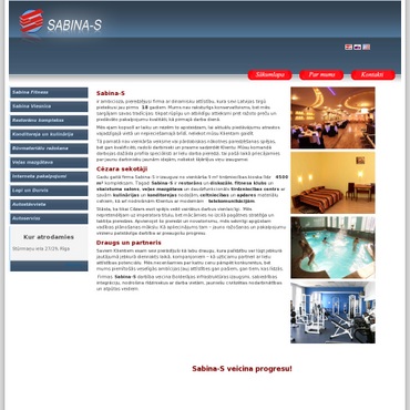 Sabina fitness sporta klubs, Sabina-S, SIA
