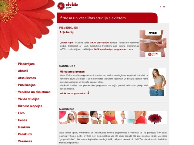 Vivido Gym fitnesa un veselības studija sievietēm